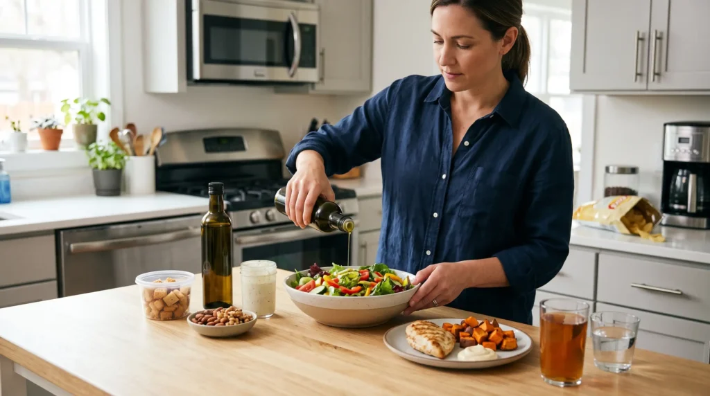 Everyday foods and portions that can affect calorie intake during weight loss