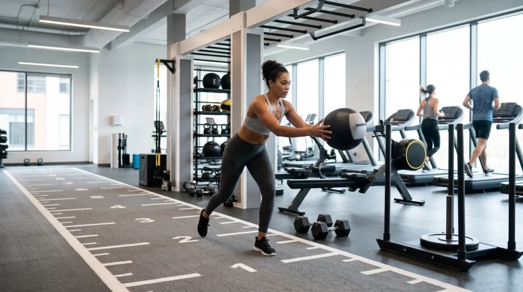 Beginner HYROX training plan combining running and strength exercises