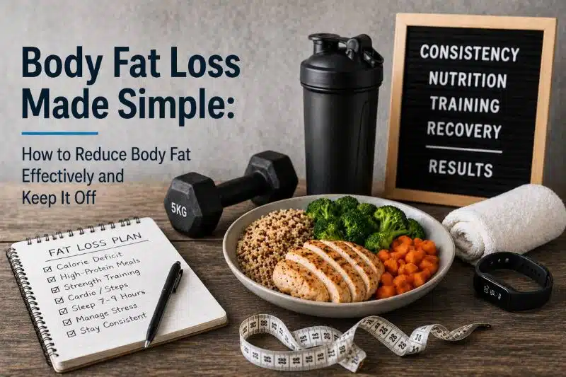 Body fat loss and health calculator dashboard designed for fitness tracking, weight management, and lifestyle monitoring.