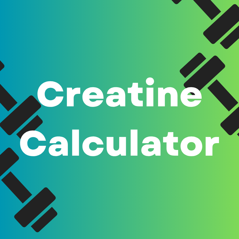 Creatine AI health advisor calculator dashboard for fitness, gym training, sports performance, and body health optimization.