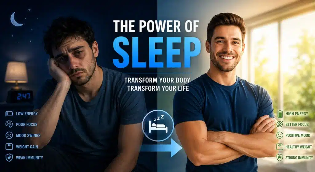 Sleep stages and muscle recovery timing during deep sleep