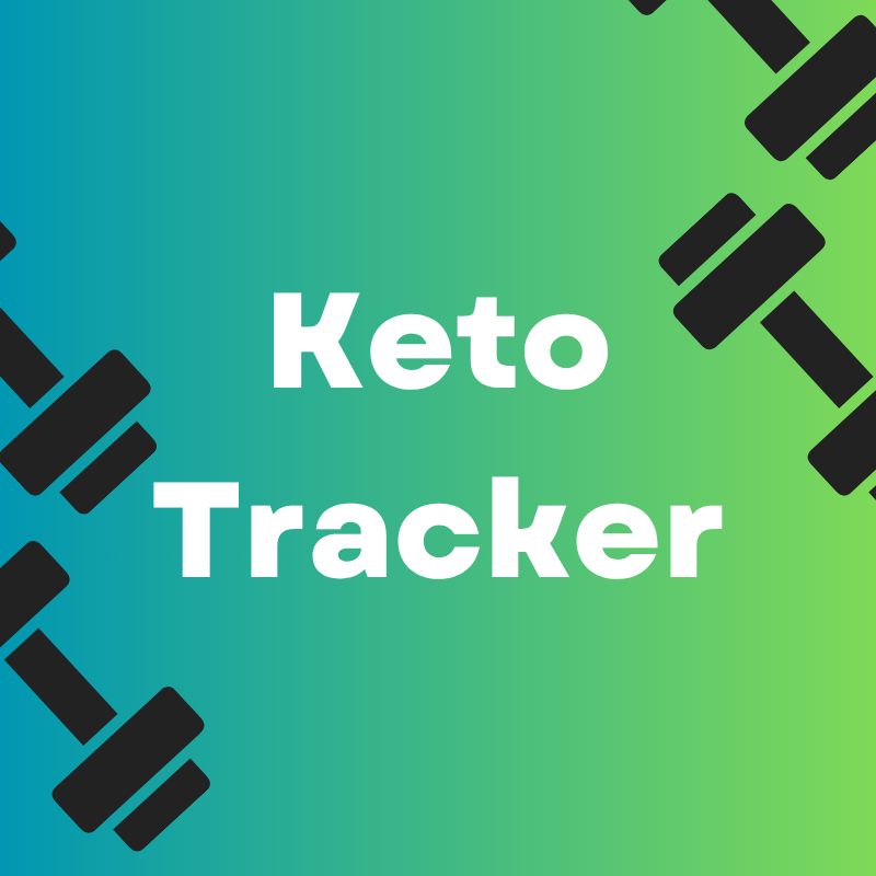 Keto tracker dashboard showing daily carb intake, fat and protein tracking, and ketogenic diet progress monitoring.