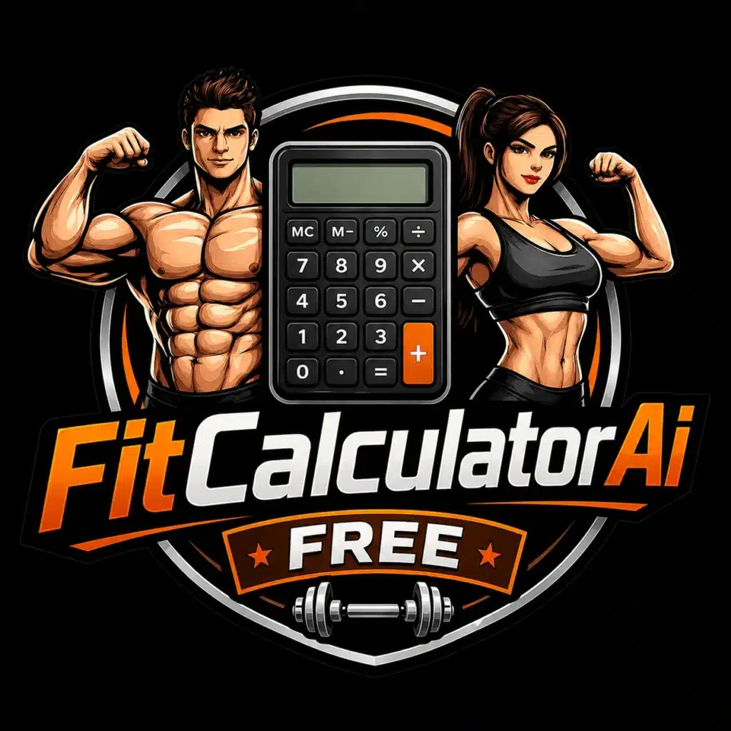 FitCalculatorAI logo – Free fitness and health calculator tools website