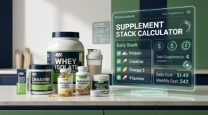 Supplement Stack Calculator: Build & Plan Your Supplement Routine
